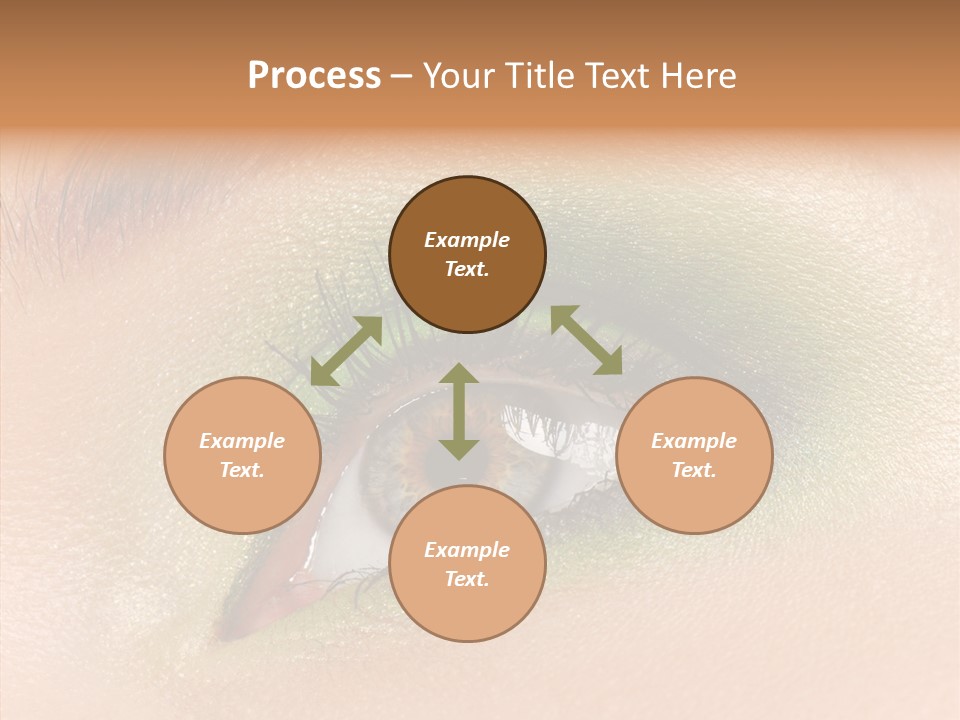 Eyebrow Paint Shot PowerPoint Template