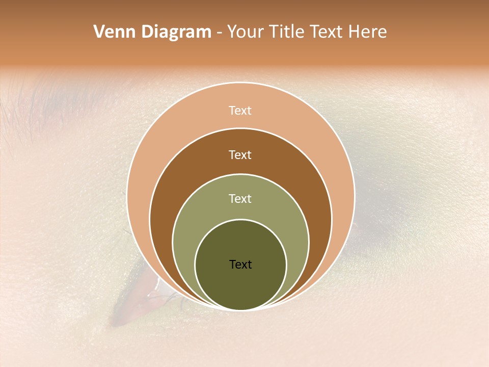 Eyebrow Paint Shot PowerPoint Template