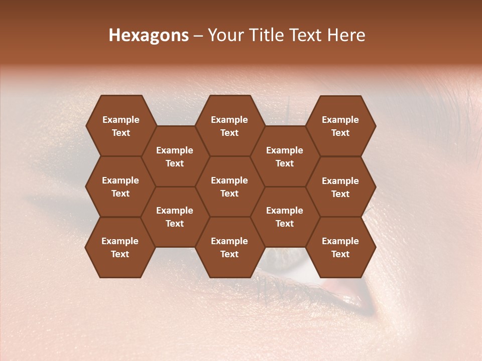 Ceremonial Makeup Beautiful PowerPoint Template