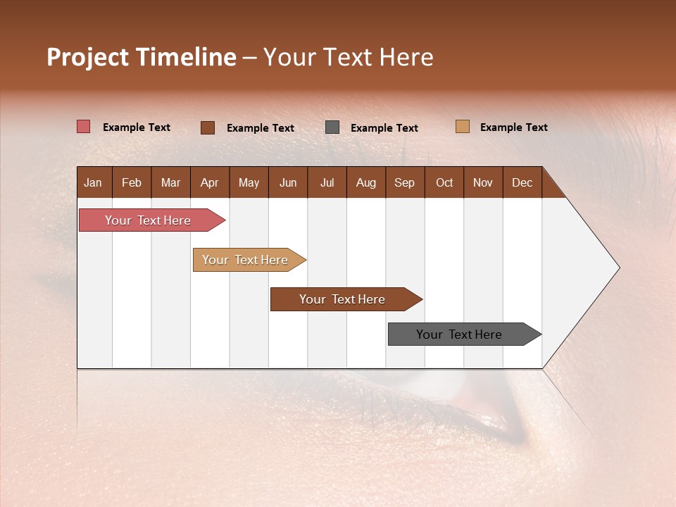 Ceremonial Makeup Beautiful PowerPoint Template