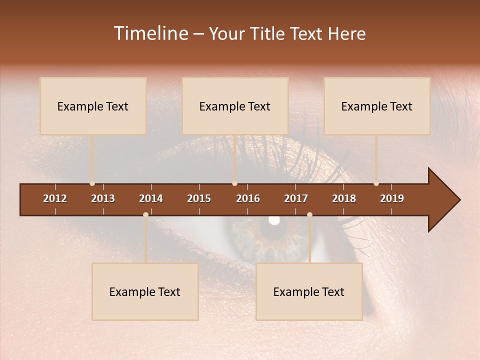 Ceremonial Makeup Beautiful PowerPoint Template