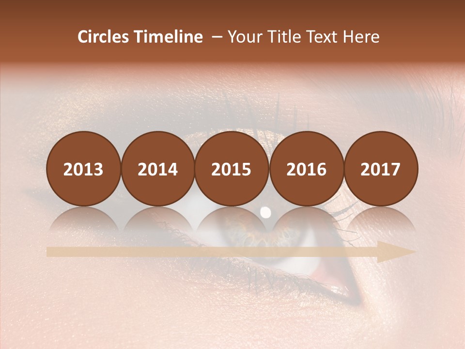 Ceremonial Makeup Beautiful PowerPoint Template