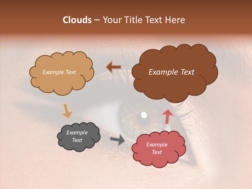 Ceremonial Makeup Beautiful PowerPoint Template