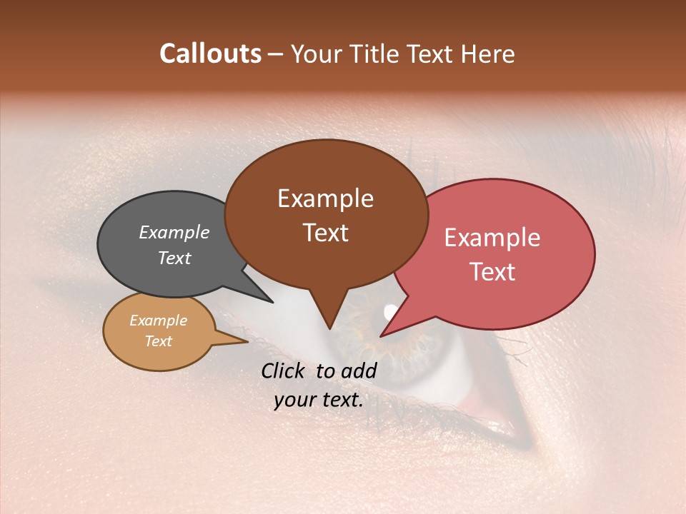 Ceremonial Makeup Beautiful PowerPoint Template