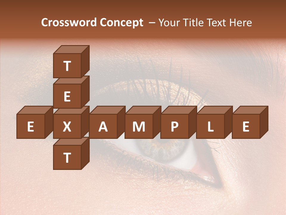 Ceremonial Makeup Beautiful PowerPoint Template