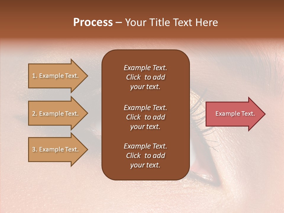Ceremonial Makeup Beautiful PowerPoint Template