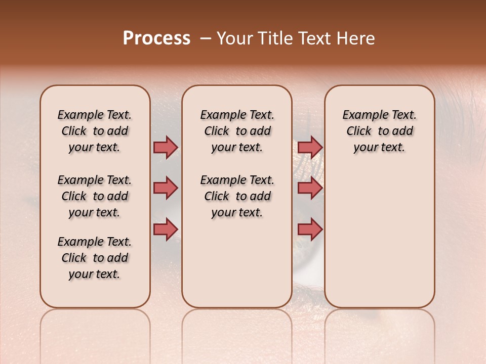 Ceremonial Makeup Beautiful PowerPoint Template