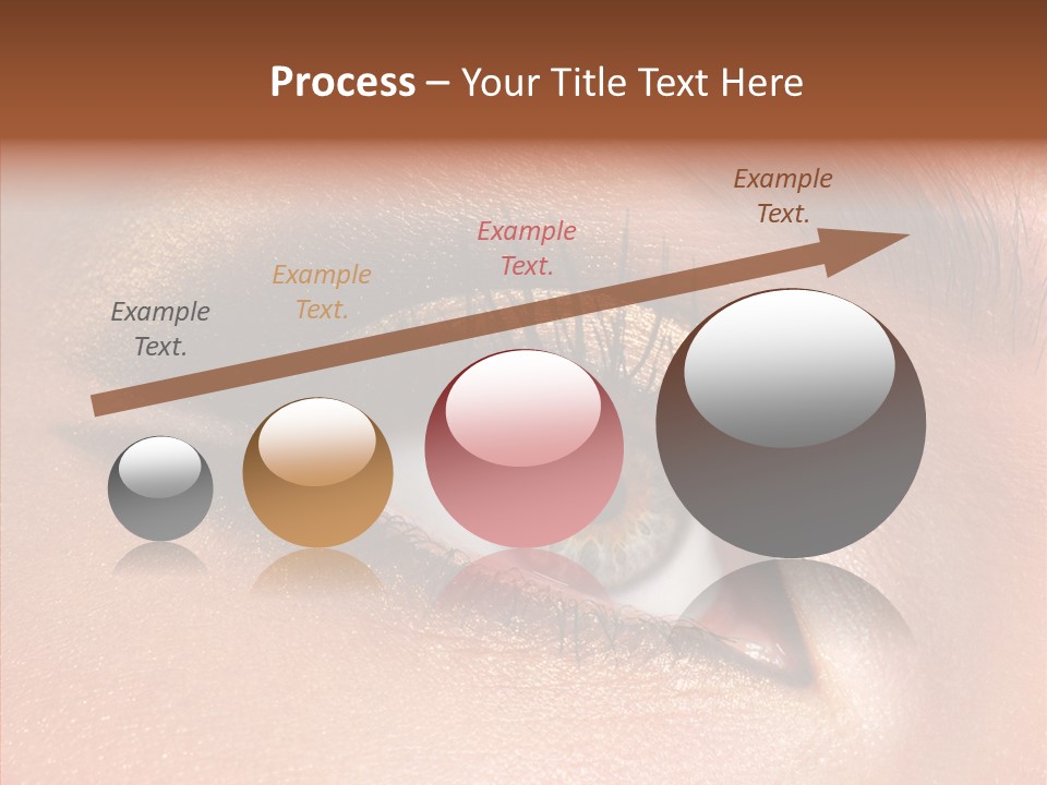 Ceremonial Makeup Beautiful PowerPoint Template