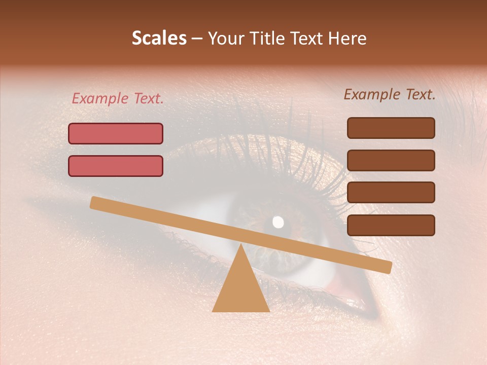 Ceremonial Makeup Beautiful PowerPoint Template