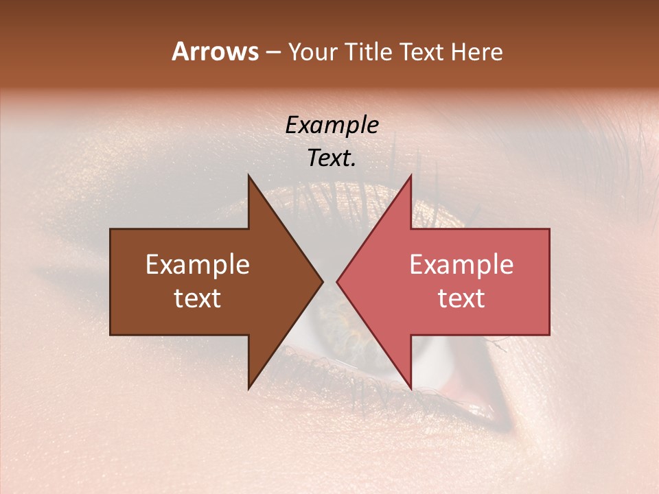 Ceremonial Makeup Beautiful PowerPoint Template