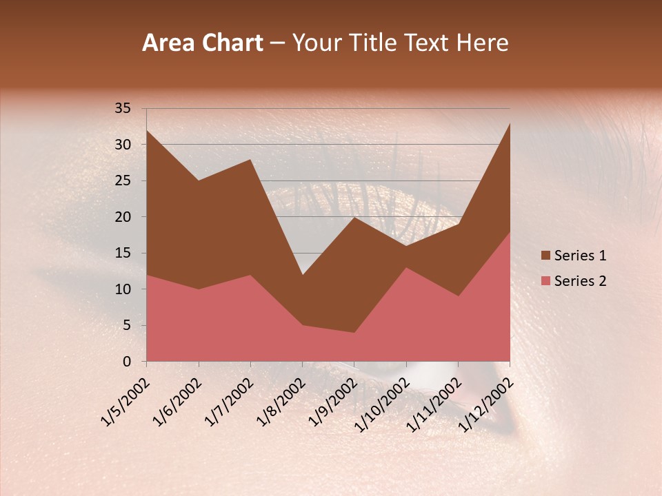 Ceremonial Makeup Beautiful PowerPoint Template