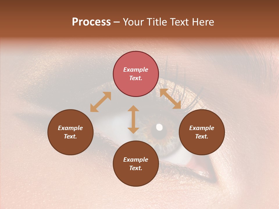 Ceremonial Makeup Beautiful PowerPoint Template