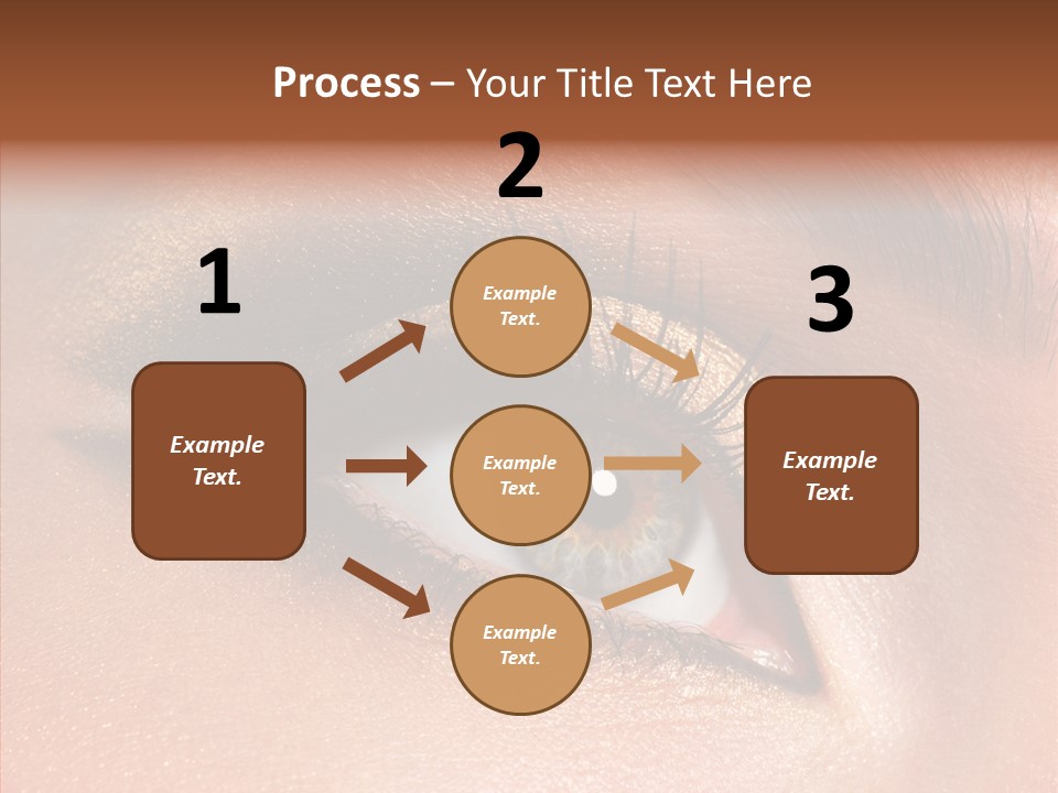 Ceremonial Makeup Beautiful PowerPoint Template