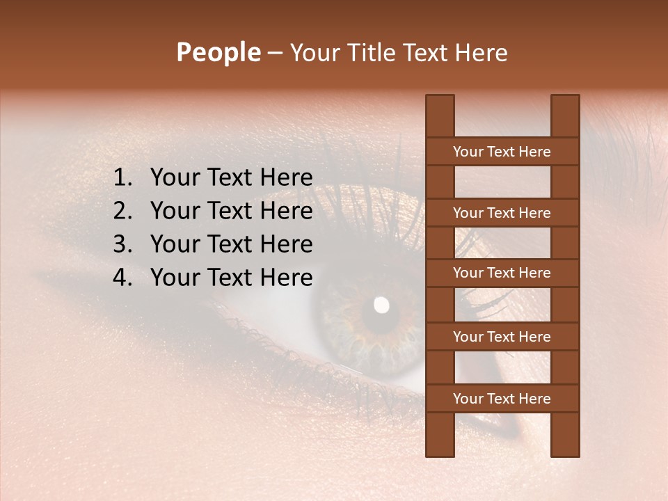 Ceremonial Makeup Beautiful PowerPoint Template