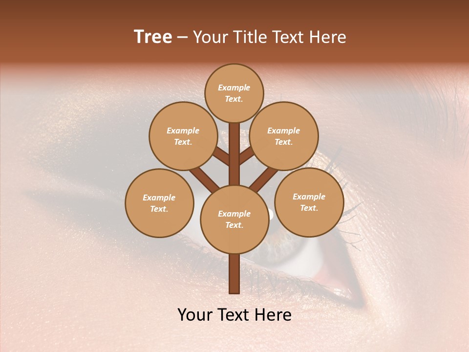 Ceremonial Makeup Beautiful PowerPoint Template