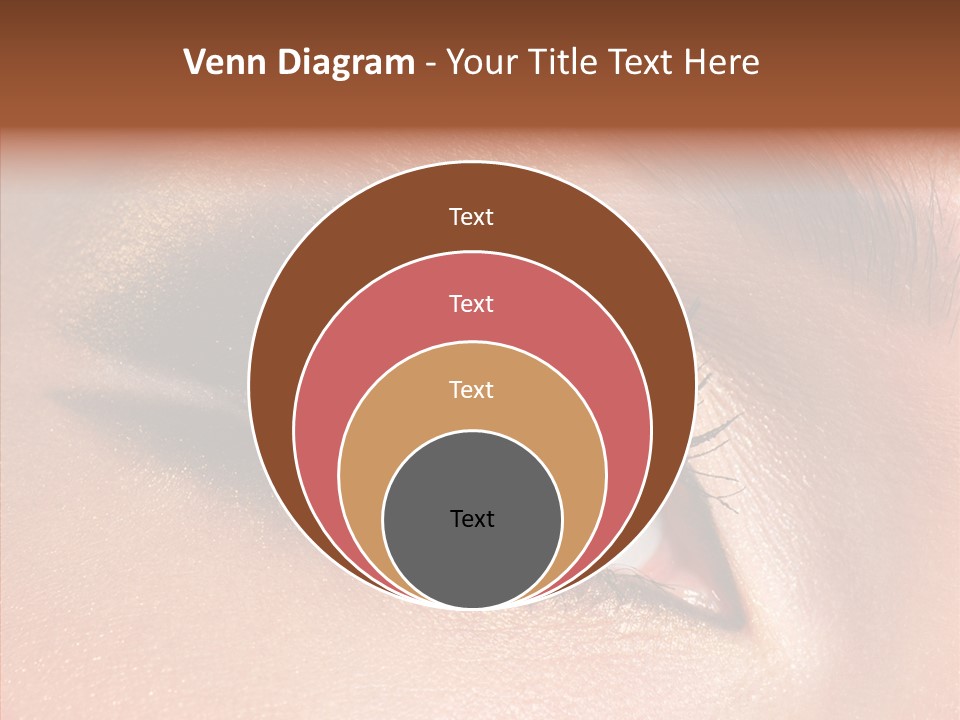 Ceremonial Makeup Beautiful PowerPoint Template