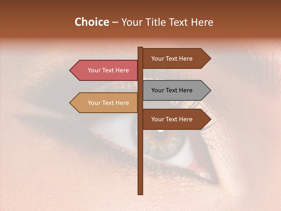 Ceremonial Makeup Beautiful PowerPoint Template