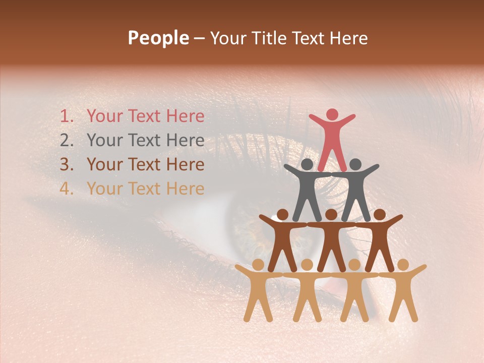 Ceremonial Makeup Beautiful PowerPoint Template