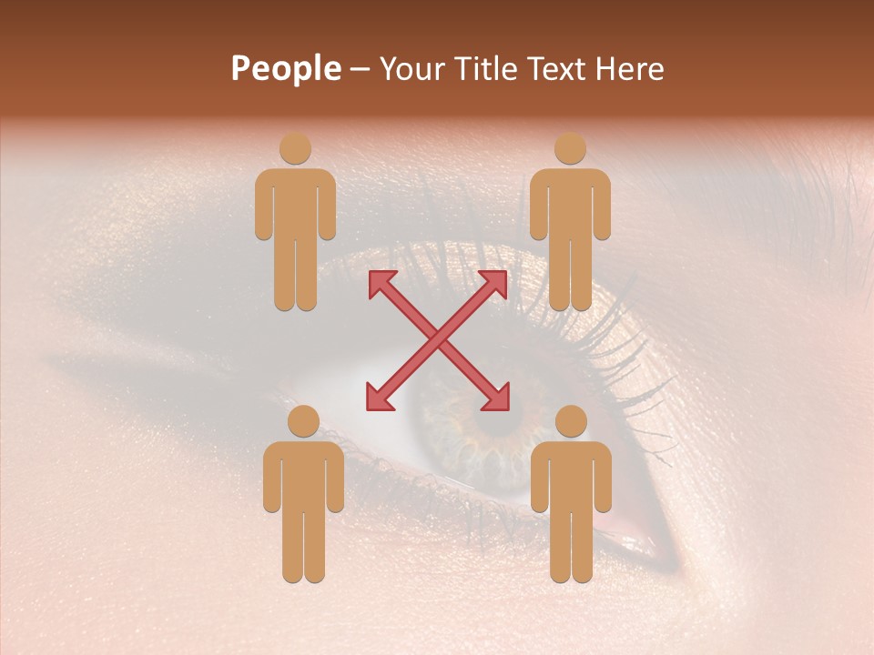 Ceremonial Makeup Beautiful PowerPoint Template