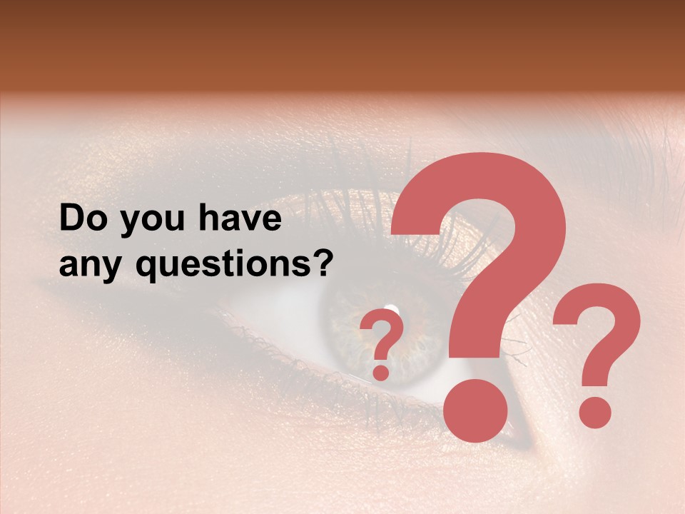 Ceremonial Makeup Beautiful PowerPoint Template