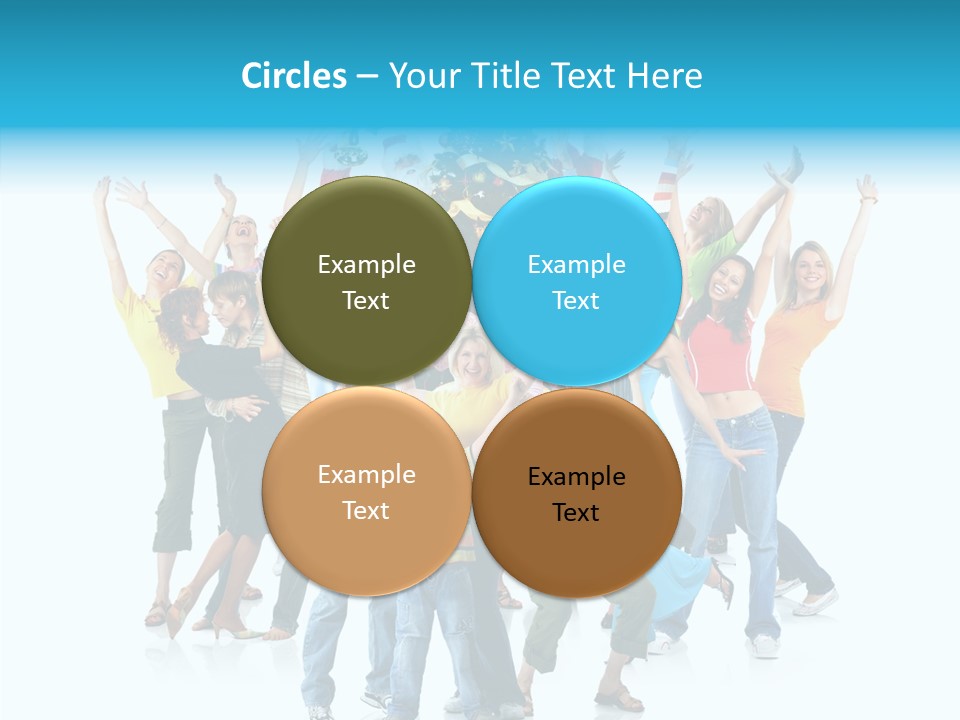 Background Euphoria Happy PowerPoint Template