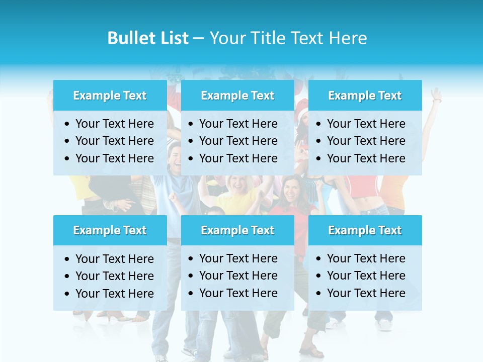 Background Euphoria Happy PowerPoint Template