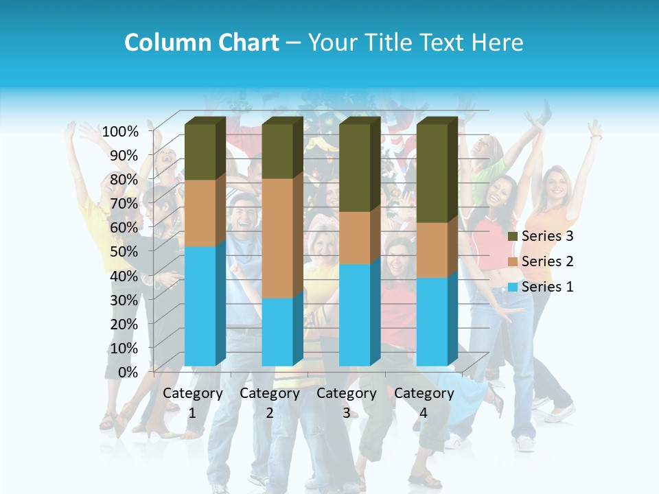 Background Euphoria Happy PowerPoint Template