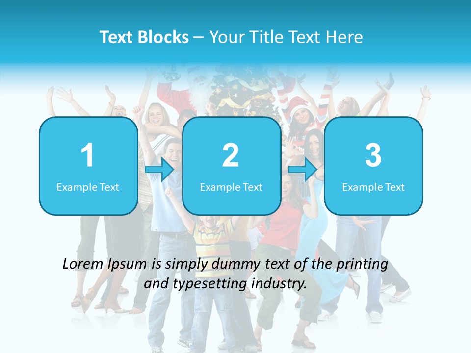 Background Euphoria Happy PowerPoint Template