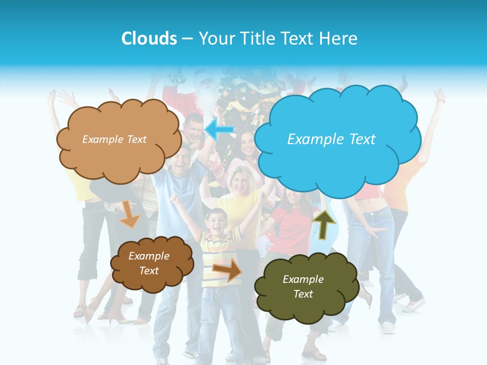 Background Euphoria Happy PowerPoint Template