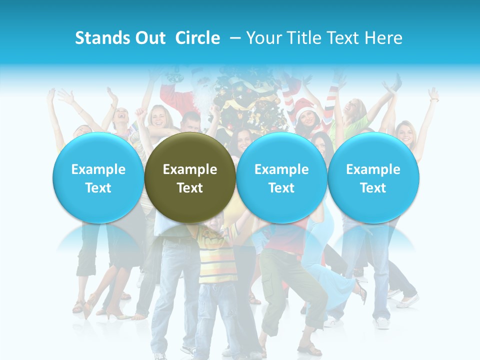 Background Euphoria Happy PowerPoint Template