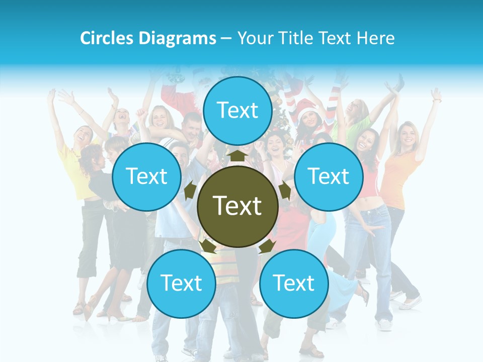 Background Euphoria Happy PowerPoint Template