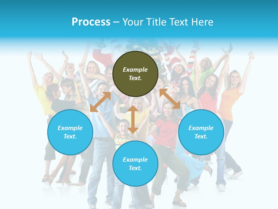 Background Euphoria Happy PowerPoint Template