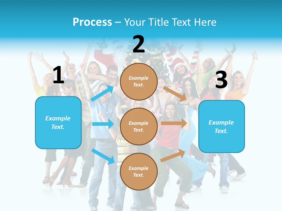 Background Euphoria Happy PowerPoint Template