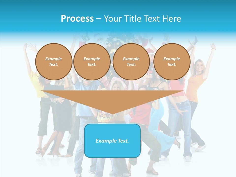 Background Euphoria Happy PowerPoint Template