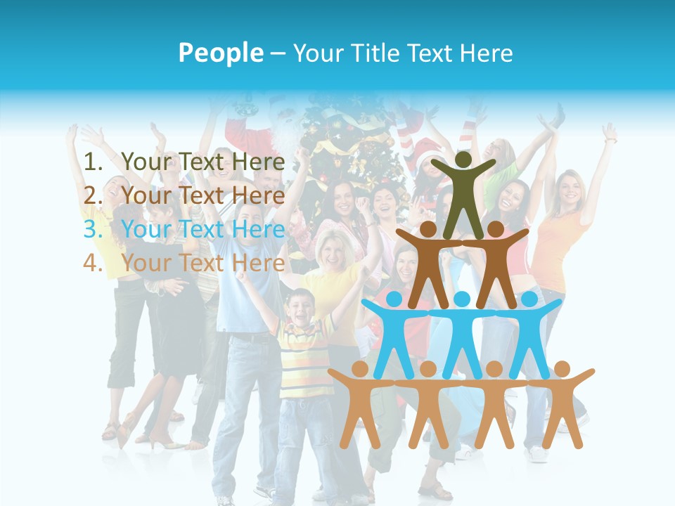 Background Euphoria Happy PowerPoint Template