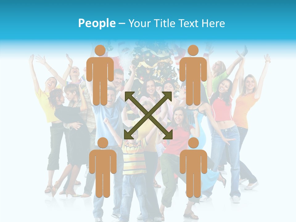 Background Euphoria Happy PowerPoint Template