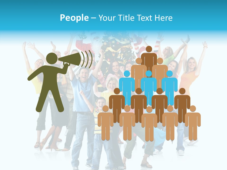 Background Euphoria Happy PowerPoint Template