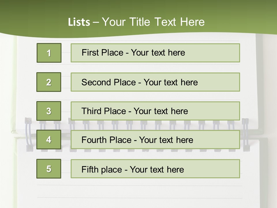 Information White Isolated PowerPoint Template