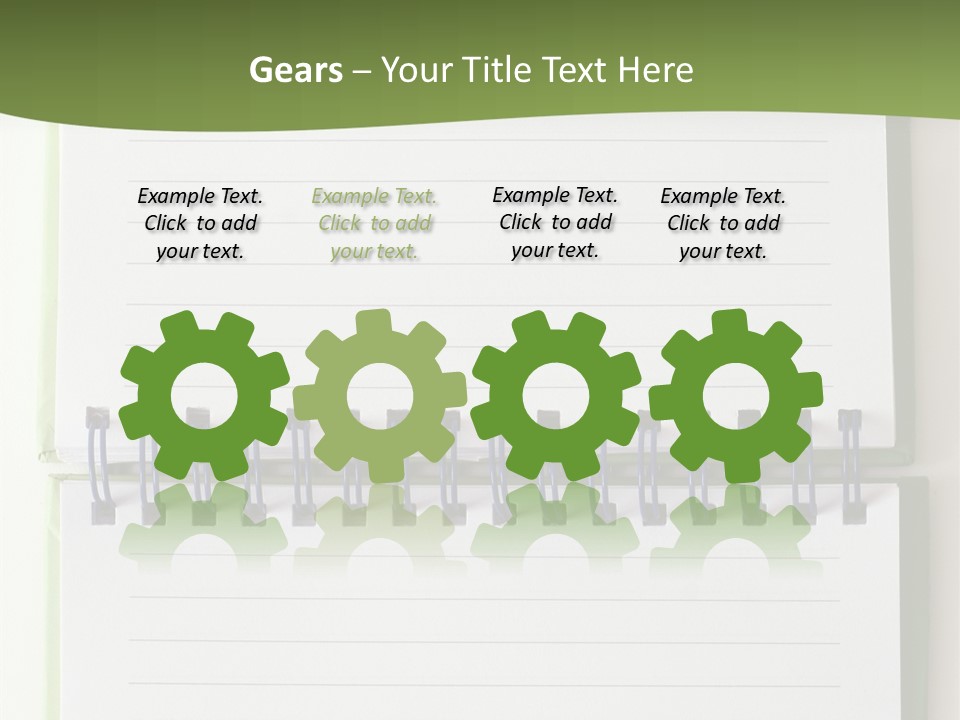 Information White Isolated PowerPoint Template