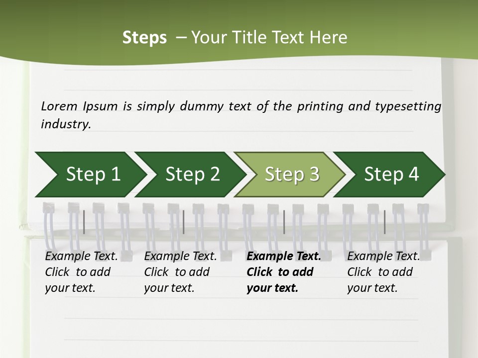 Information White Isolated PowerPoint Template