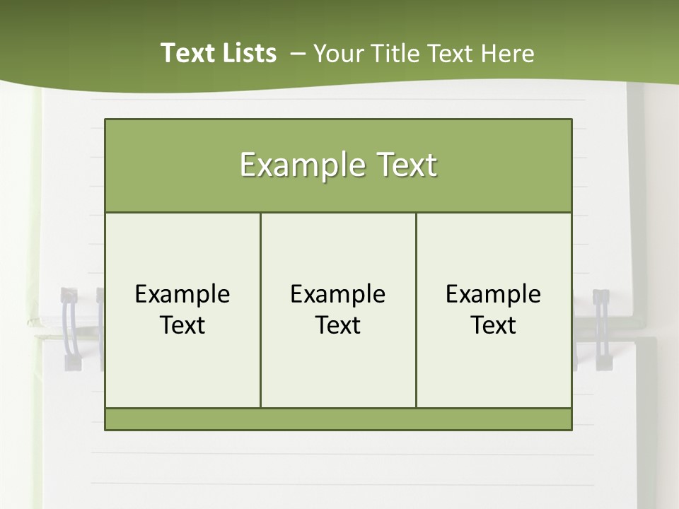 Information White Isolated PowerPoint Template