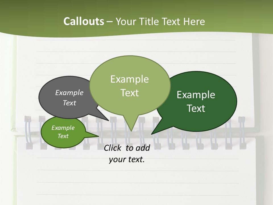 Information White Isolated PowerPoint Template