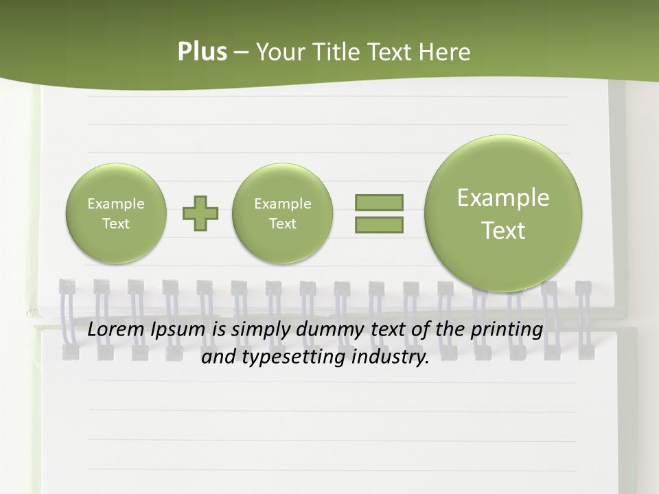Information White Isolated PowerPoint Template