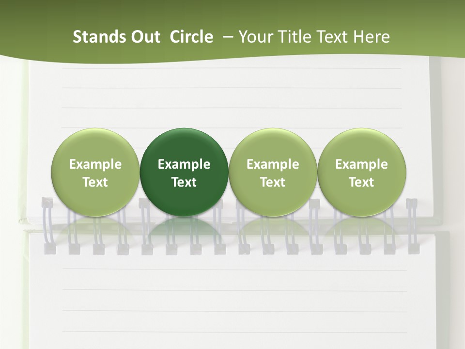 Information White Isolated PowerPoint Template