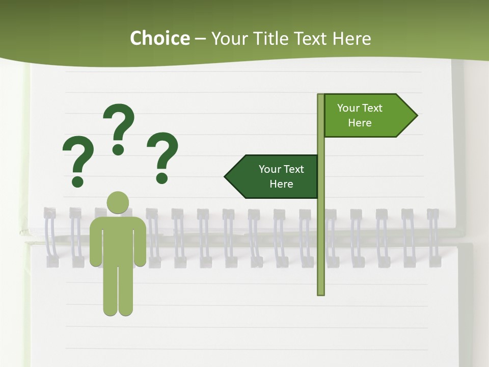 Information White Isolated PowerPoint Template