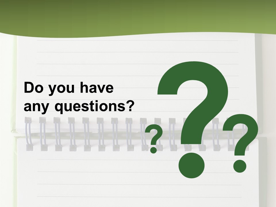 Information White Isolated PowerPoint Template