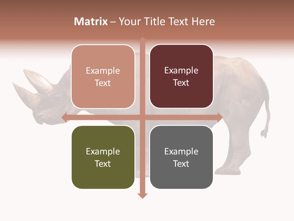 Wild Fauna Side PowerPoint Template