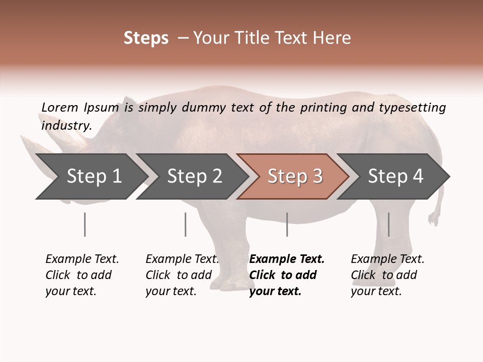 Wild Fauna Side PowerPoint Template