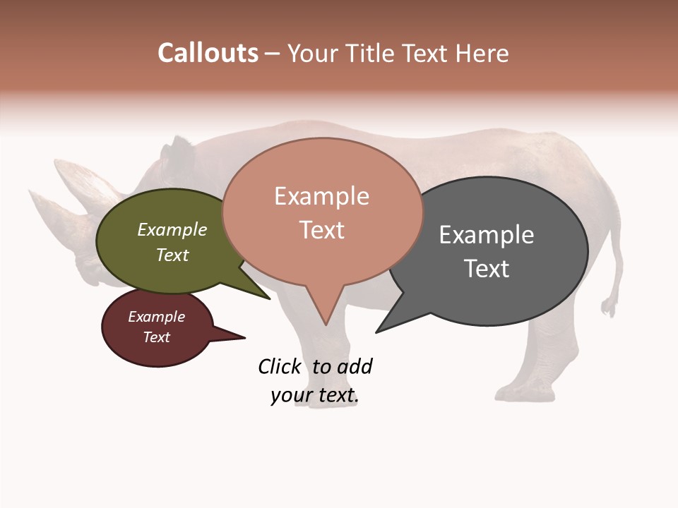 Wild Fauna Side PowerPoint Template