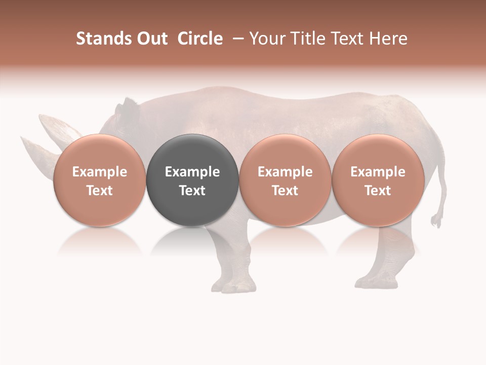 Wild Fauna Side PowerPoint Template